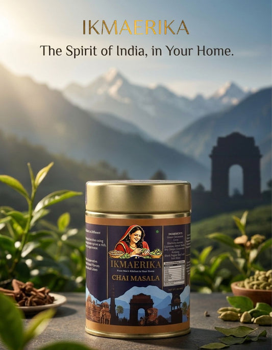 IKMAERIKA Chai Masala | Hand-Pounded 11-Spice Blend